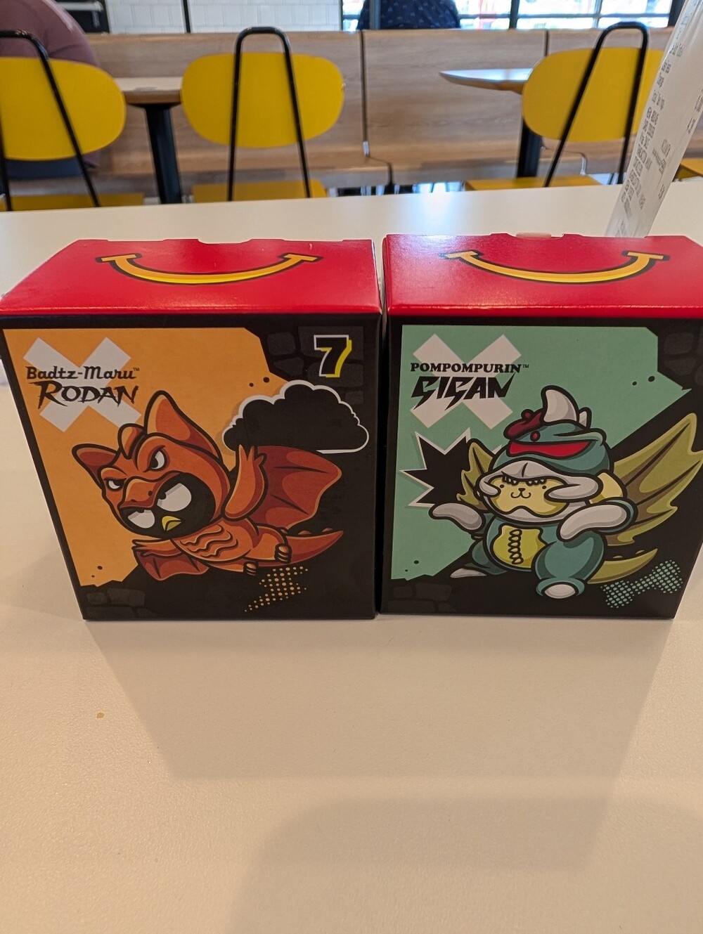 McDonald's Godzillla Toys